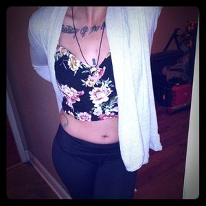 "Cyrus" Size Small Grey Cardigan